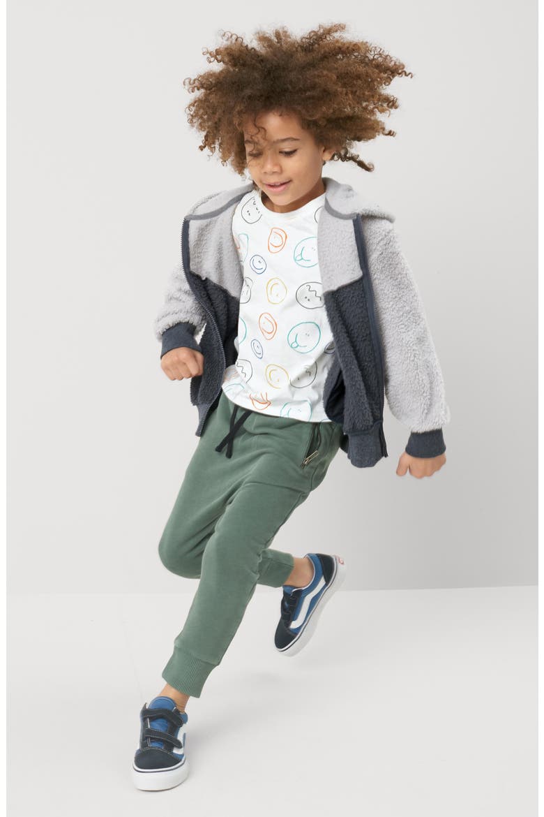 Zip Jogger Pants, Alternate, color, GREEN AGAVE