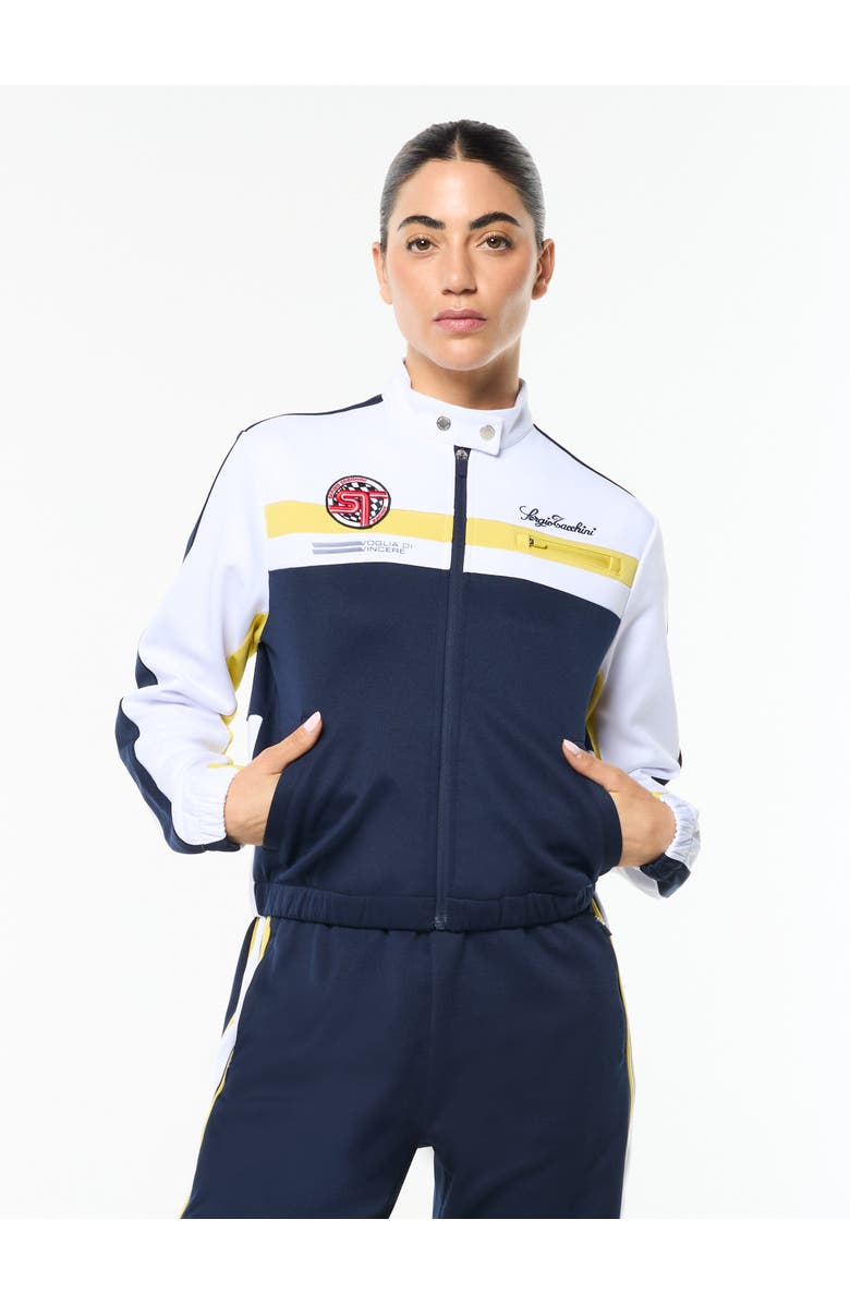 Sergio Tacchini Women's Corsa Track Jacket, Main, color, Maritime Blue