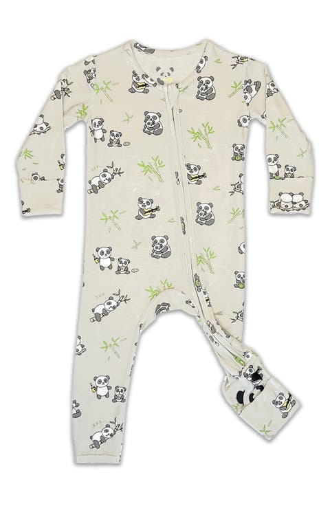 Baby Panda Convertible Footie