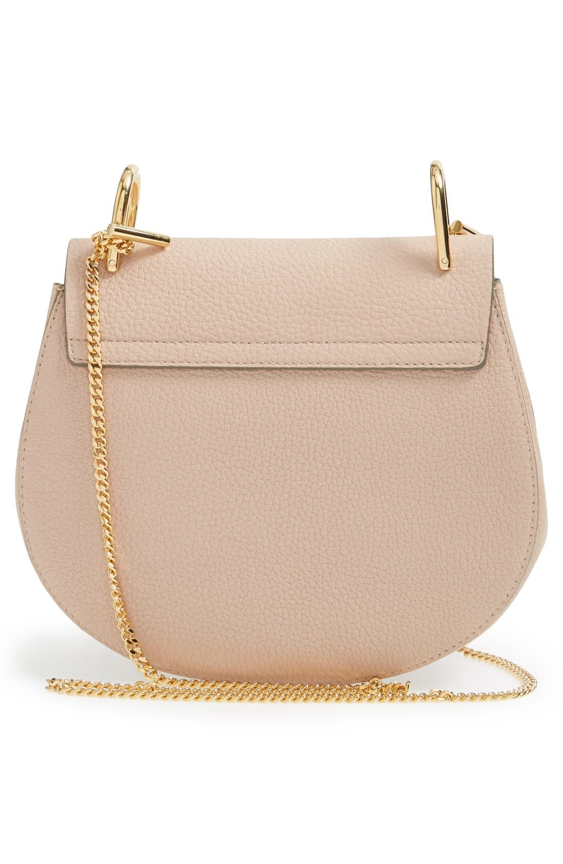 Chloé Drew Leather Shoulder Bag, Alternate, color, 