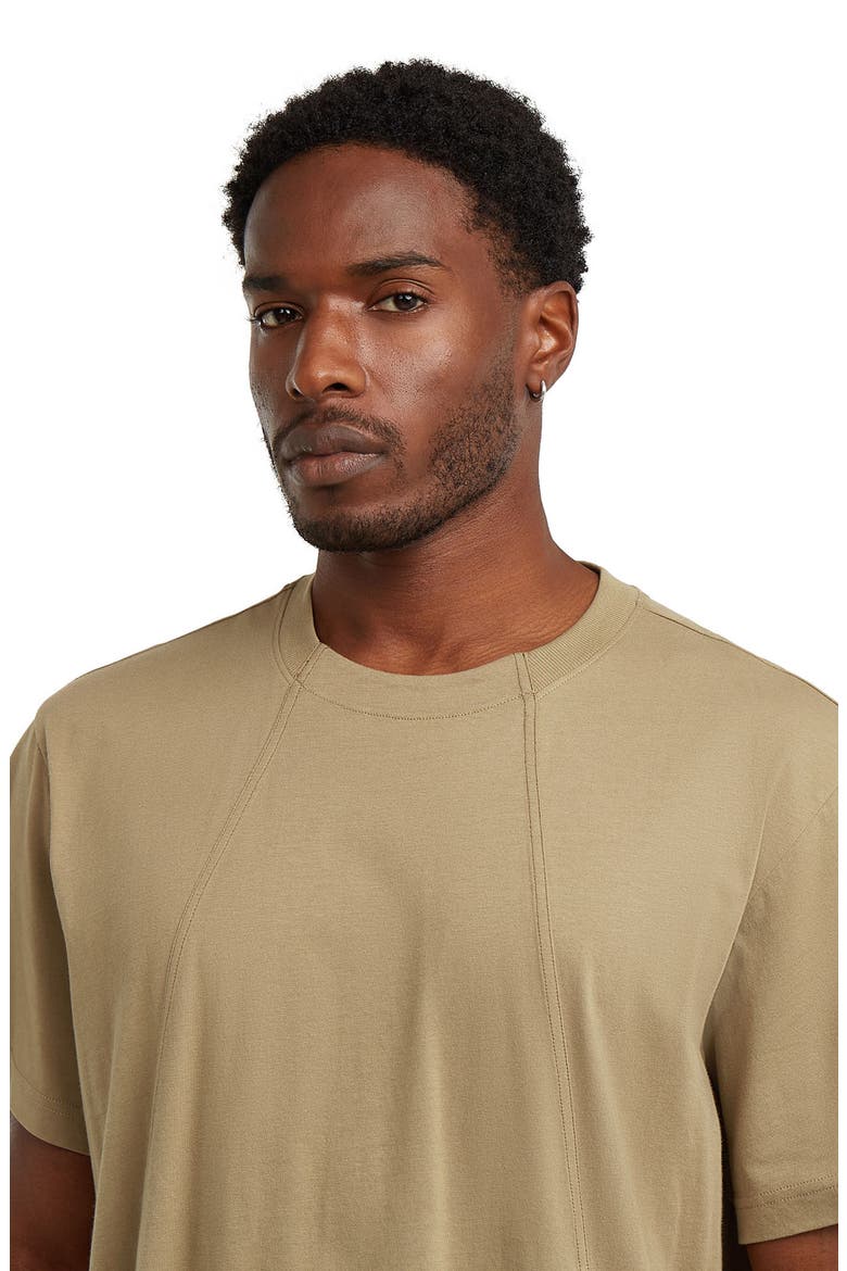 Exposed Seam T-Shirt, Alternate, color, SAFARI