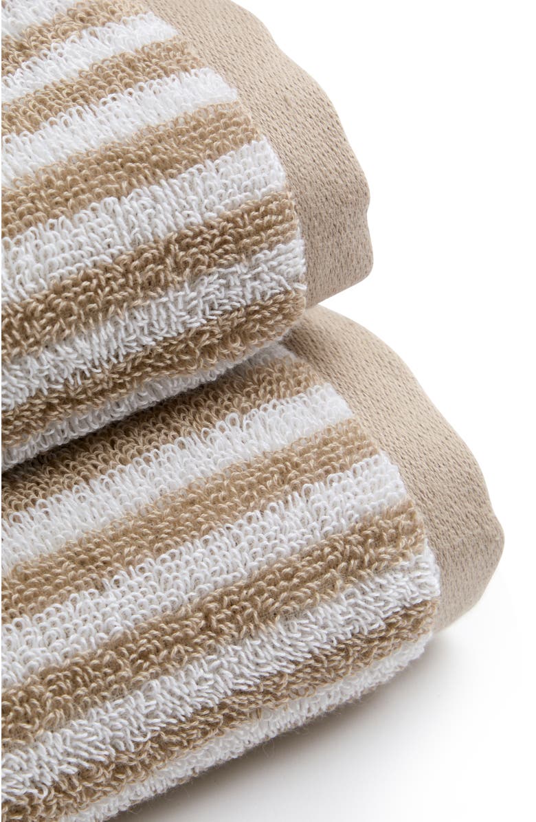 CHRISTY Portobello Stripe Coastal Inspired Towels, Alternate, color, Birch