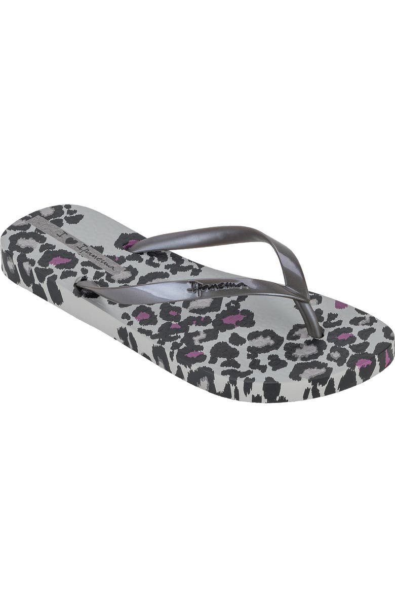 Ipanema Animale Print III Flip Flop, Main, color,