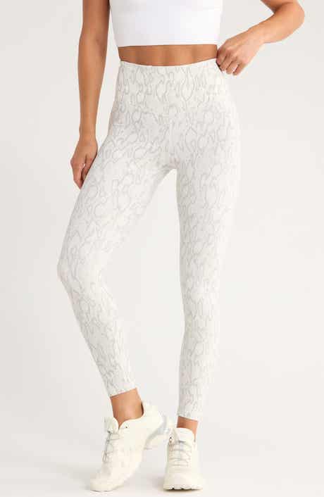 Zella Studio Luxe Print High Waist 7/8 Leggings