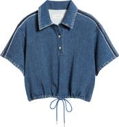rag & bone Miramar Fray Polo Shirt