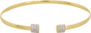 MESHMERISE Diamond Cuff Bangle