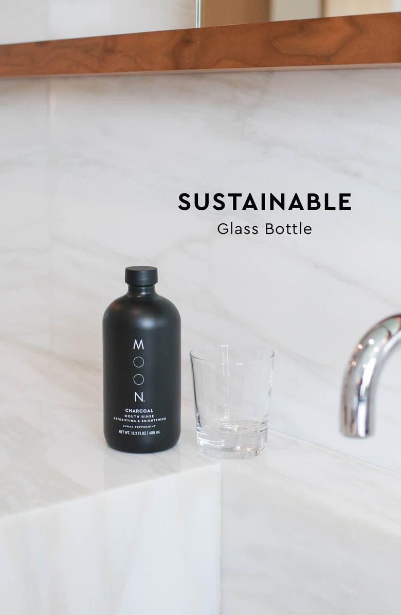 MOON Charcoal Mouth Rinse, Alternate, color,