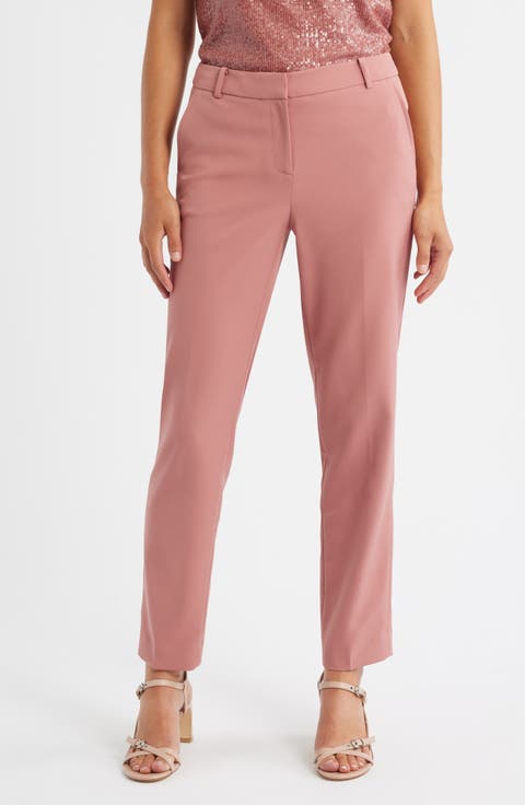 Women's Pink Straight-Leg Pants | Nordstrom