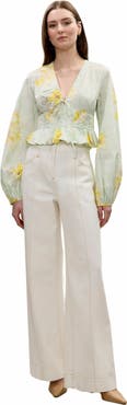 Rebecca Taylor Yara Poplin Blouse