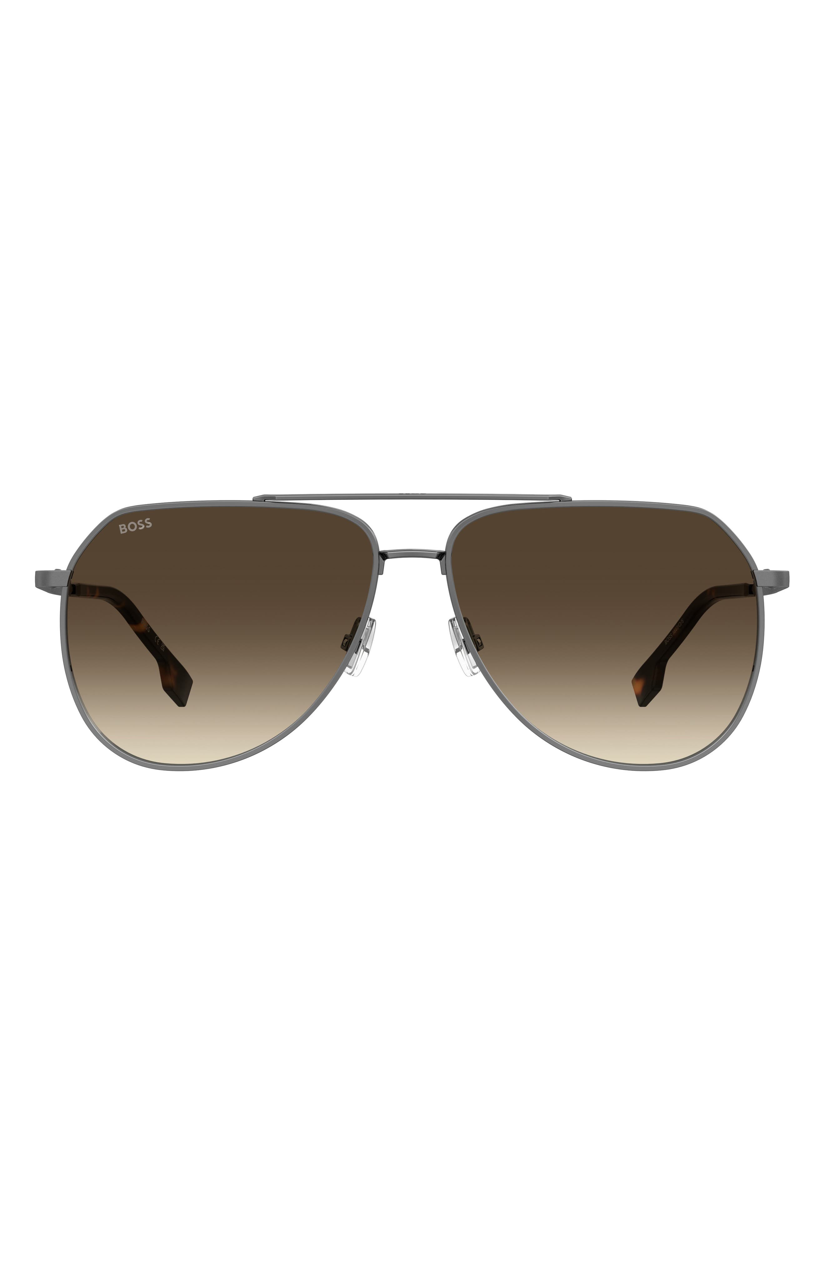 BOSS 61mm Aviator Sunglasses