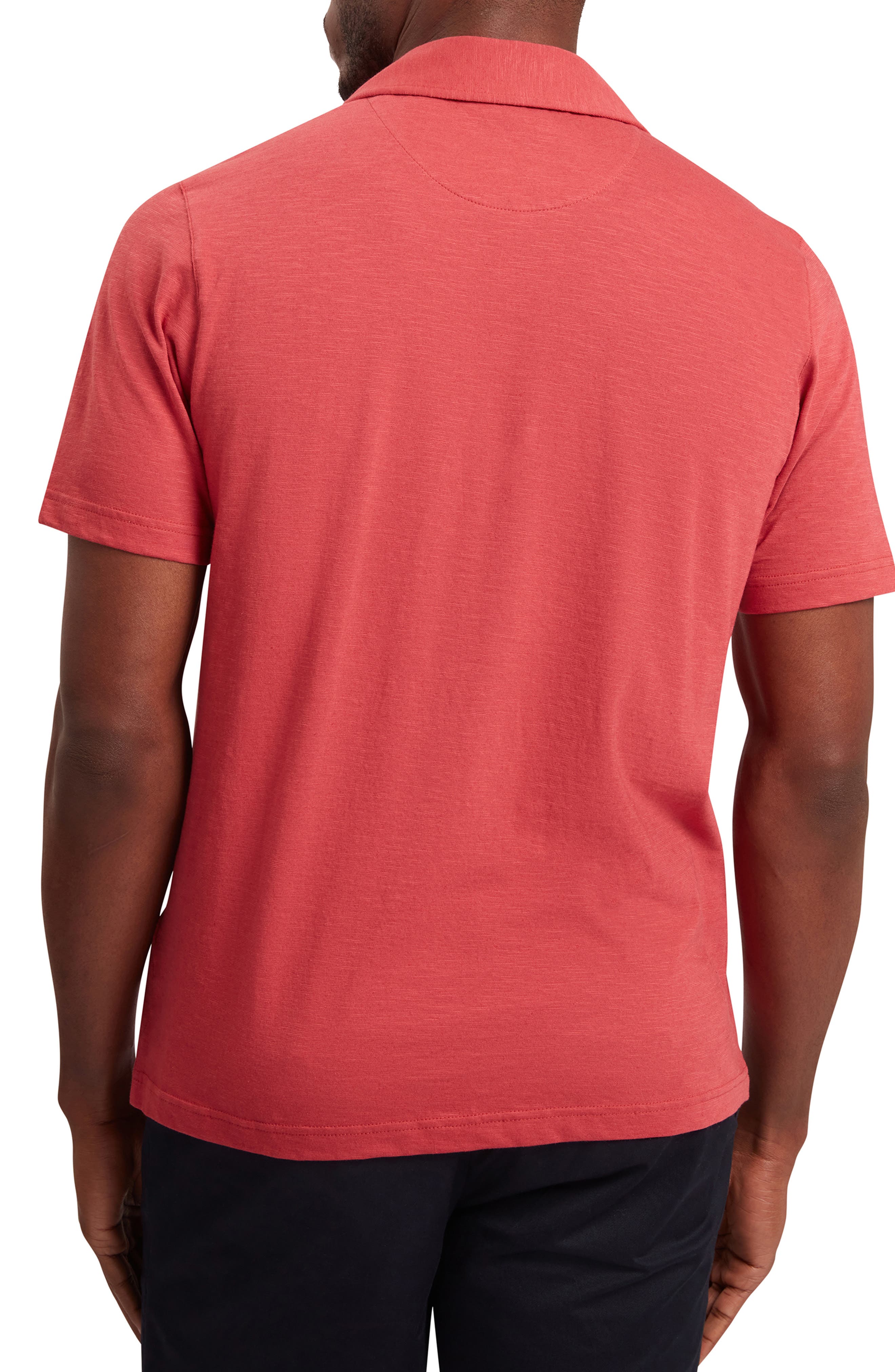 Fendry Cotton & Linen Knit Camp Shirt - image 4
