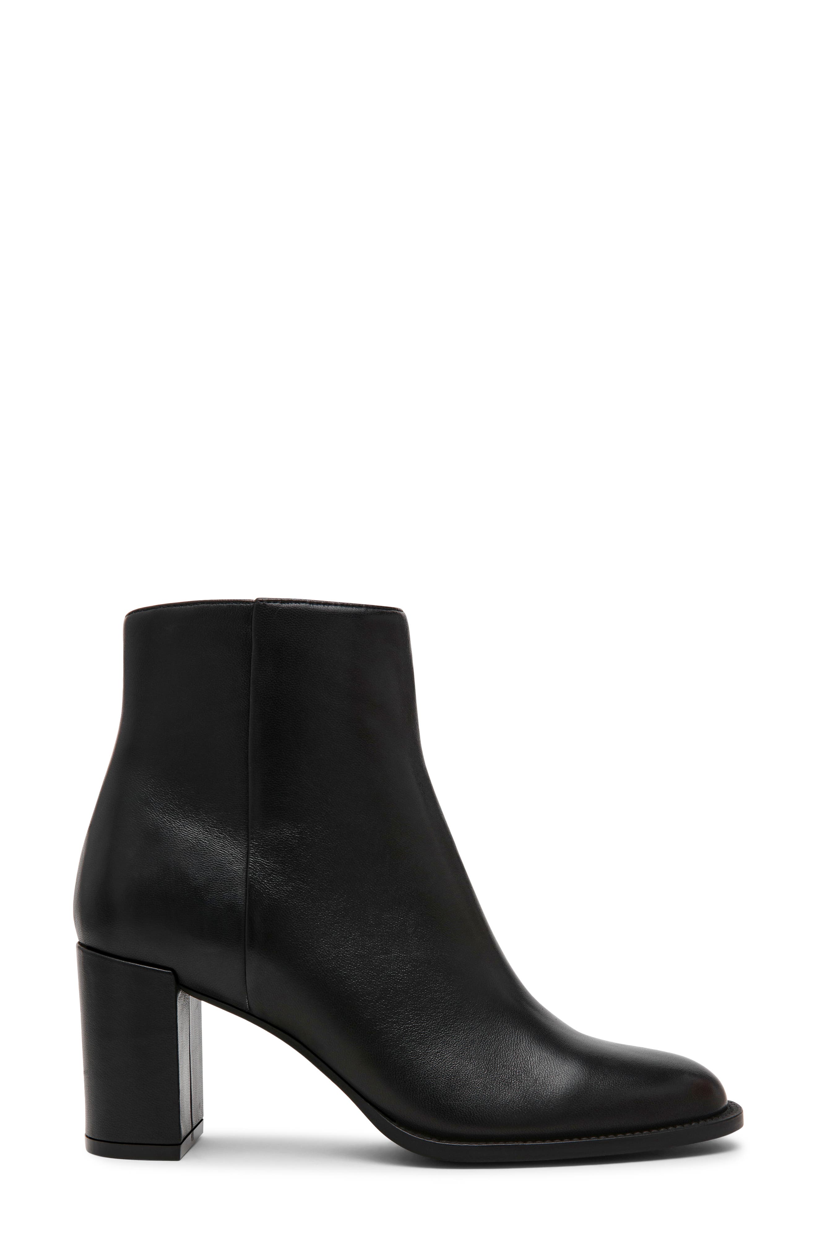 Jozie Bootie, Alternate, color, BLACK LEATHER