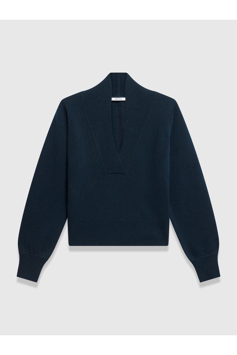 Orta Wool Cashmere Jumper, Alternate, color, Navy