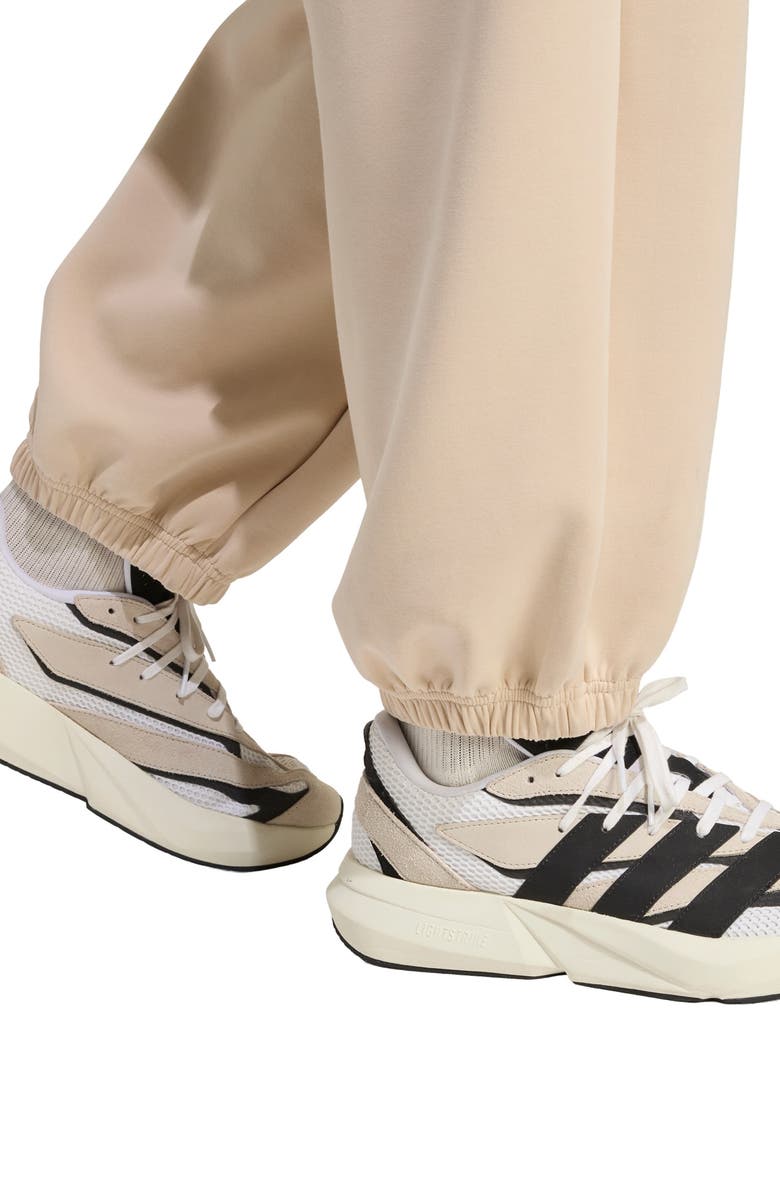 adidas Soft Lux Loose Fit Sweatapnts, Alternate, color, Crystal Linen