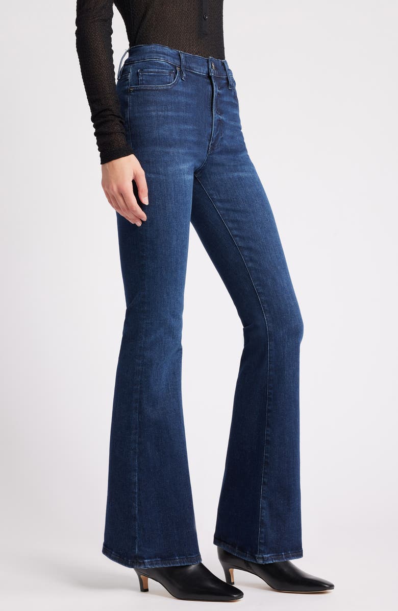 FRAME Le Pixie High Waist Flare Jeans, Alternate, color,