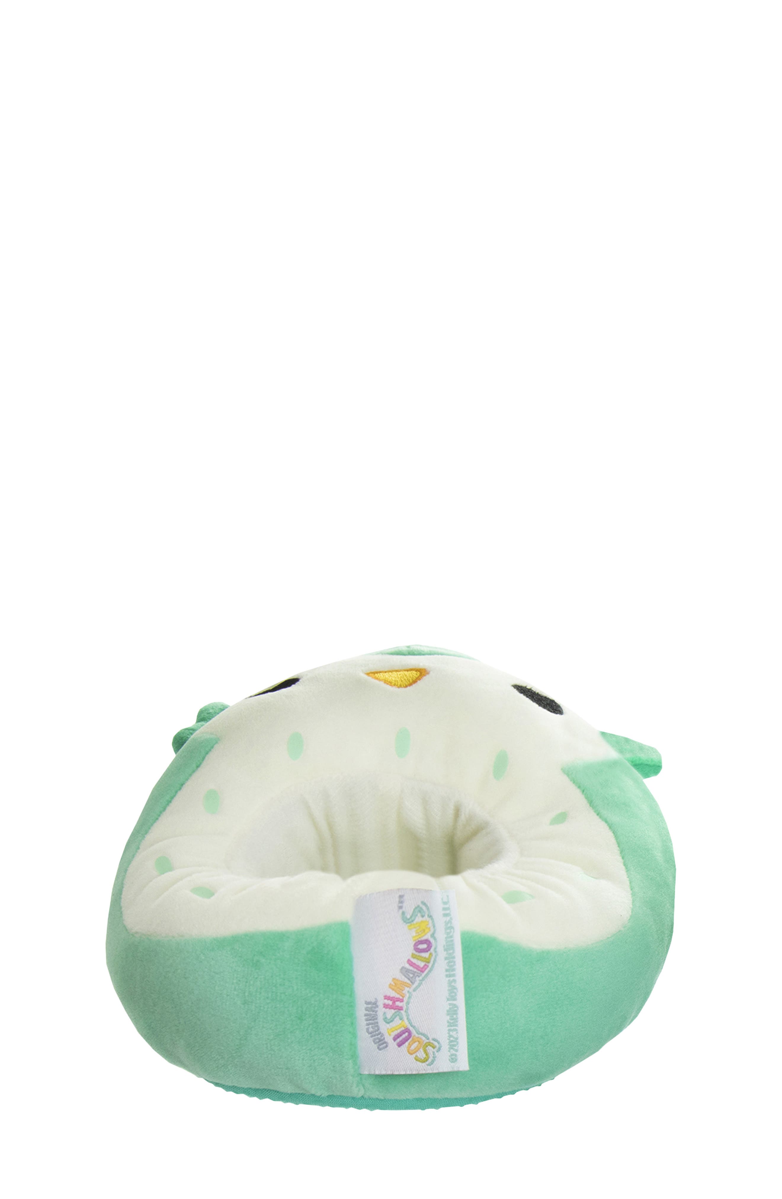 JOSMO Kids' Squishmallows Winston the Owl Plush Slipper, Alternate, color, Turquoise/ Cream