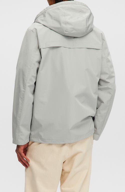 Noize Andreas Water Resistant Rain Coat In Gray