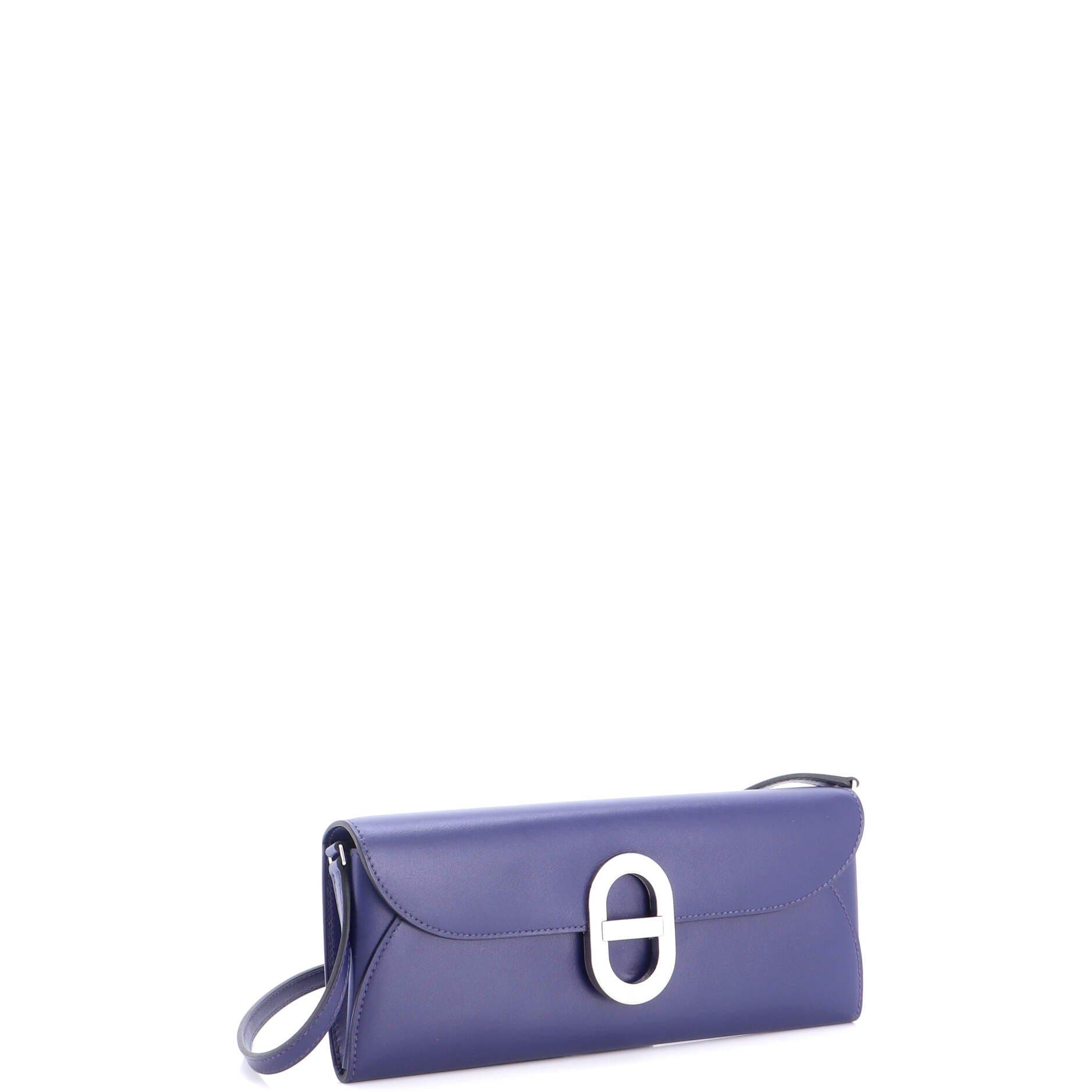 Chaine d'Ancre To Go Wallet Tadelakt, Alternate, color, Bleu Saphir