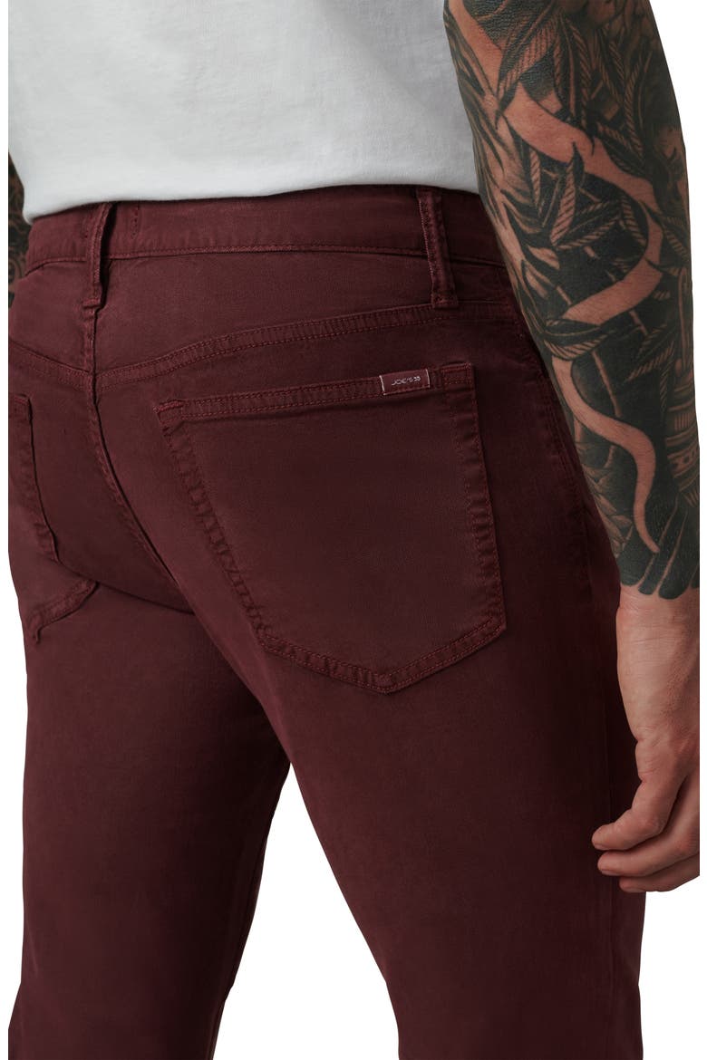 The Brixton Twill Chinos, Alternate, color, MERLOT