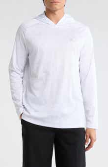 Hurley Floral Lines UPF 50+ Long Sleeve Hooded Swim Shirt