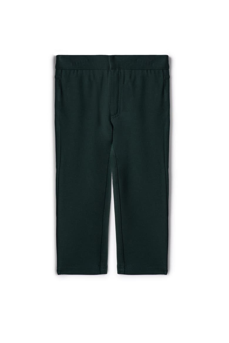 Ponte Skinny Pant with Front Zipper, Main, color, Forest