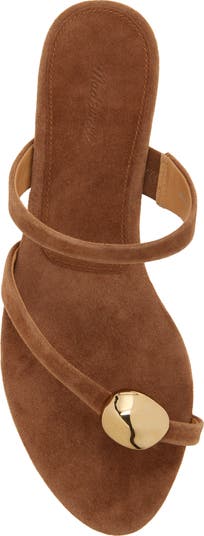 The Mila Hardware Toe Loop Slide Sandal