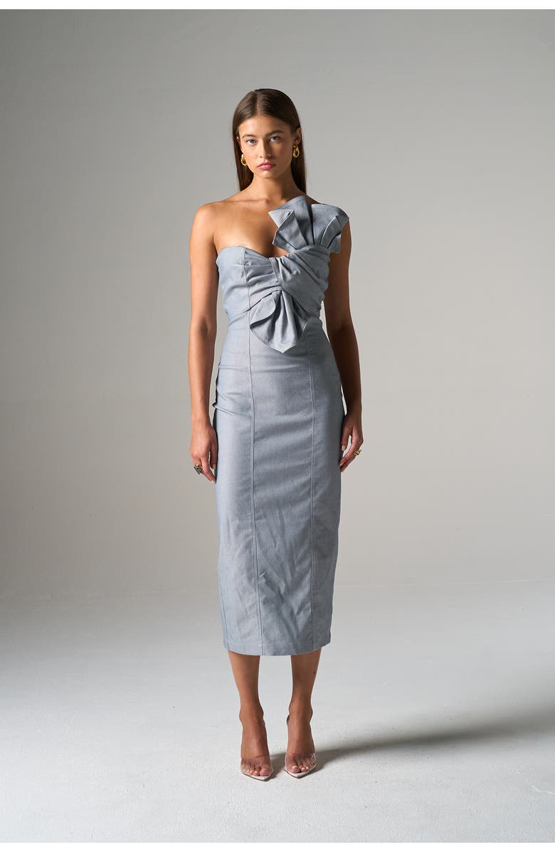 JBQ Ivana Dress, Main, color, Denim