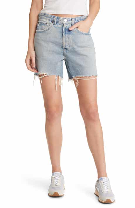 AG Clove High Waist Cutoff Denim Shorts