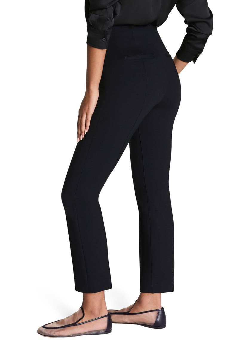 SPANXsupersmooth™ PerfectFit Ponte Ankle Slim Pants, Alternate, color, CLASSIC BLACK