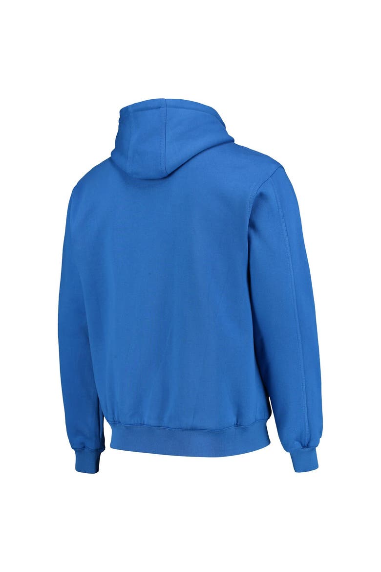 Men's Dunbrooke Royal Indianapolis Colts Craftsman Thermal-Lined Full-Zip Hoodie, Alternate, color, Royal