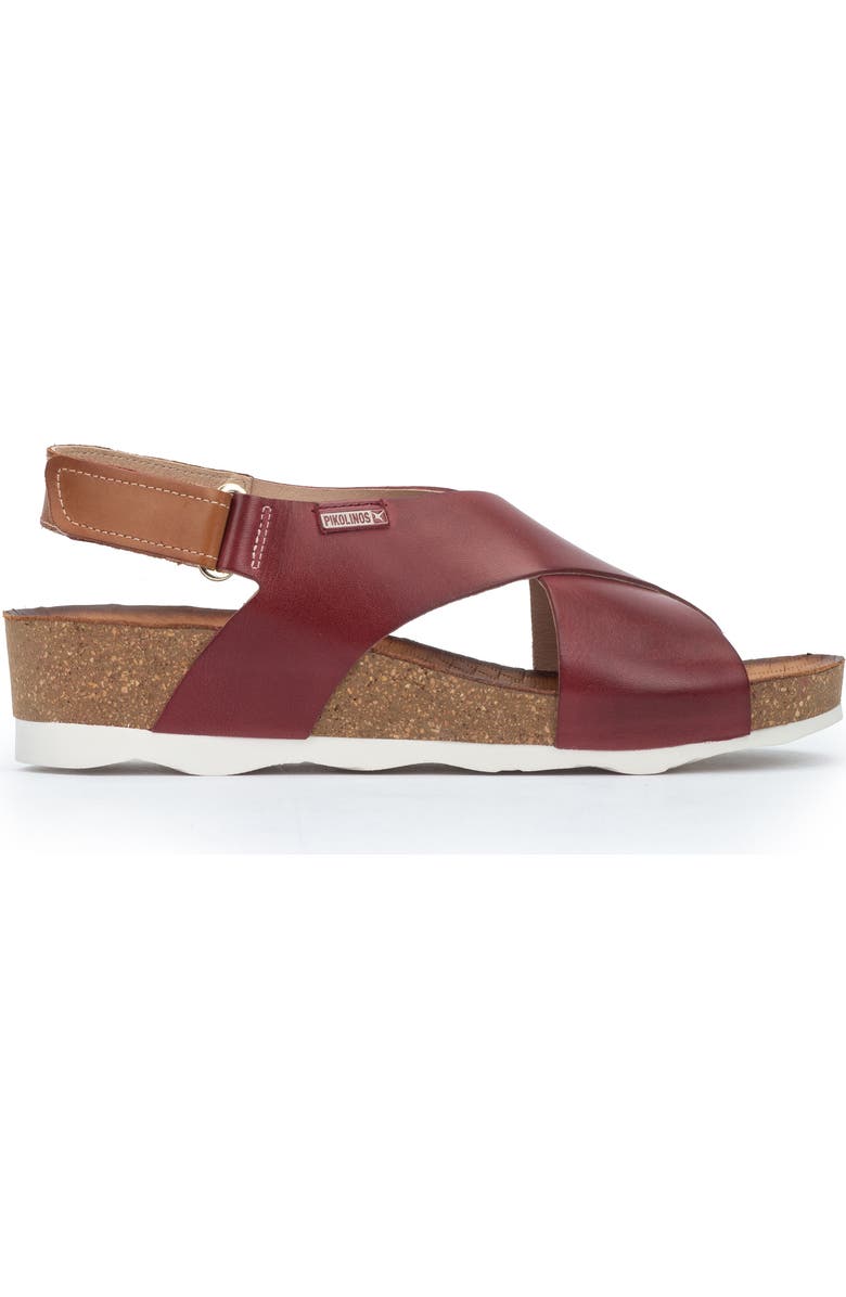 PIKOLINOS Mahon Platform Sandal, Alternate, color, Rubi