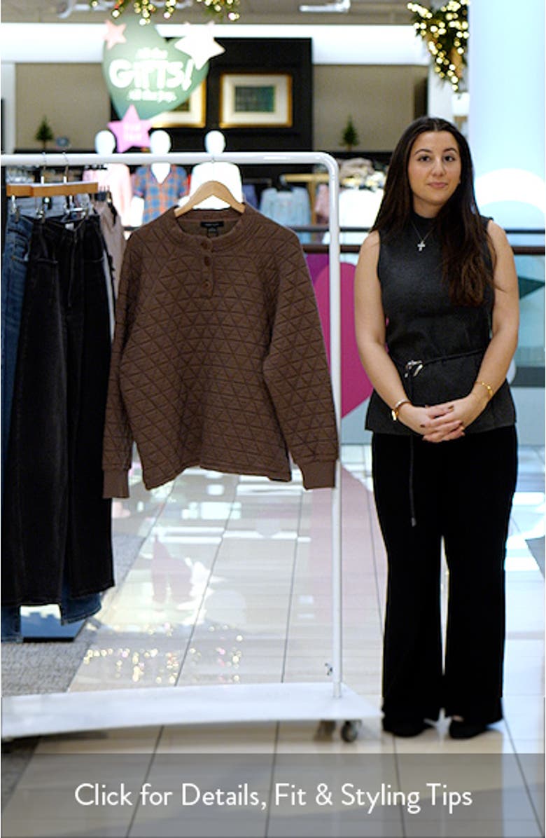 Quilted Popover Top, sales video thumbnail