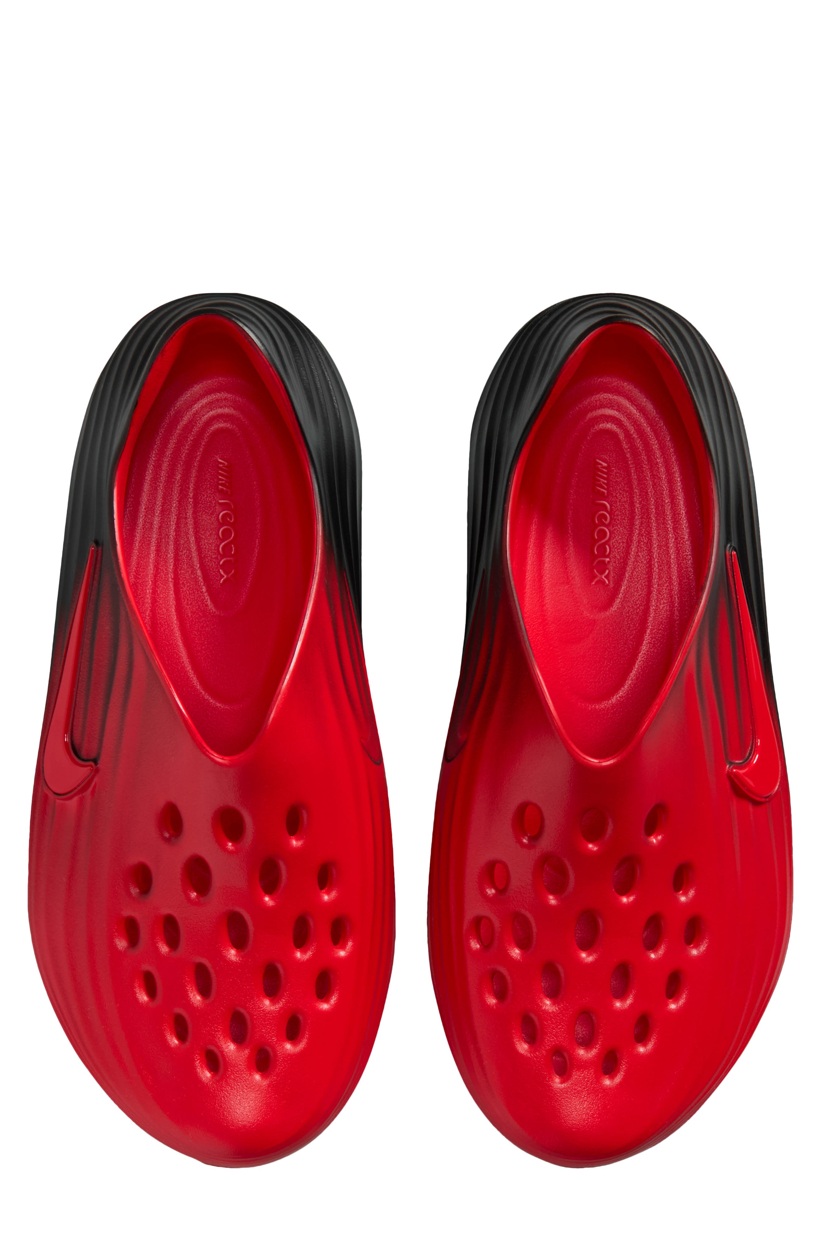ReactX Rejuven8 Slip-On, Alternate, color, UNIVERSITY RED/ BLACK/ BLACK
