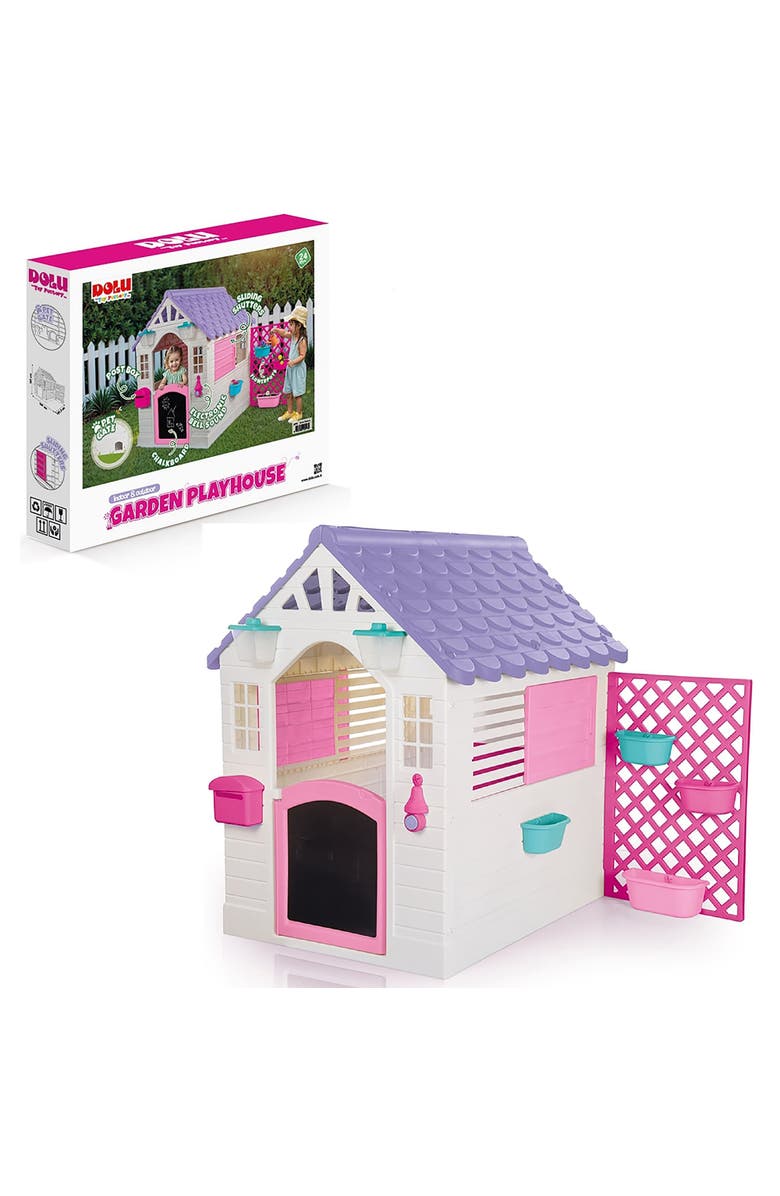 Dolu Garden Playhouse Indoor Outdoor Toy, Alternate, color, Multicolored