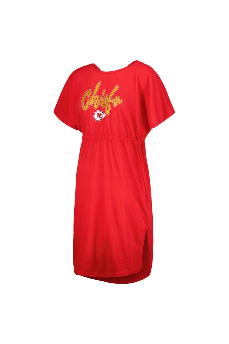 Women's G-III 4Her by Carl Banks Red Kansas City Chiefs Versus Swim Cover-Up, Alternate, color, Red