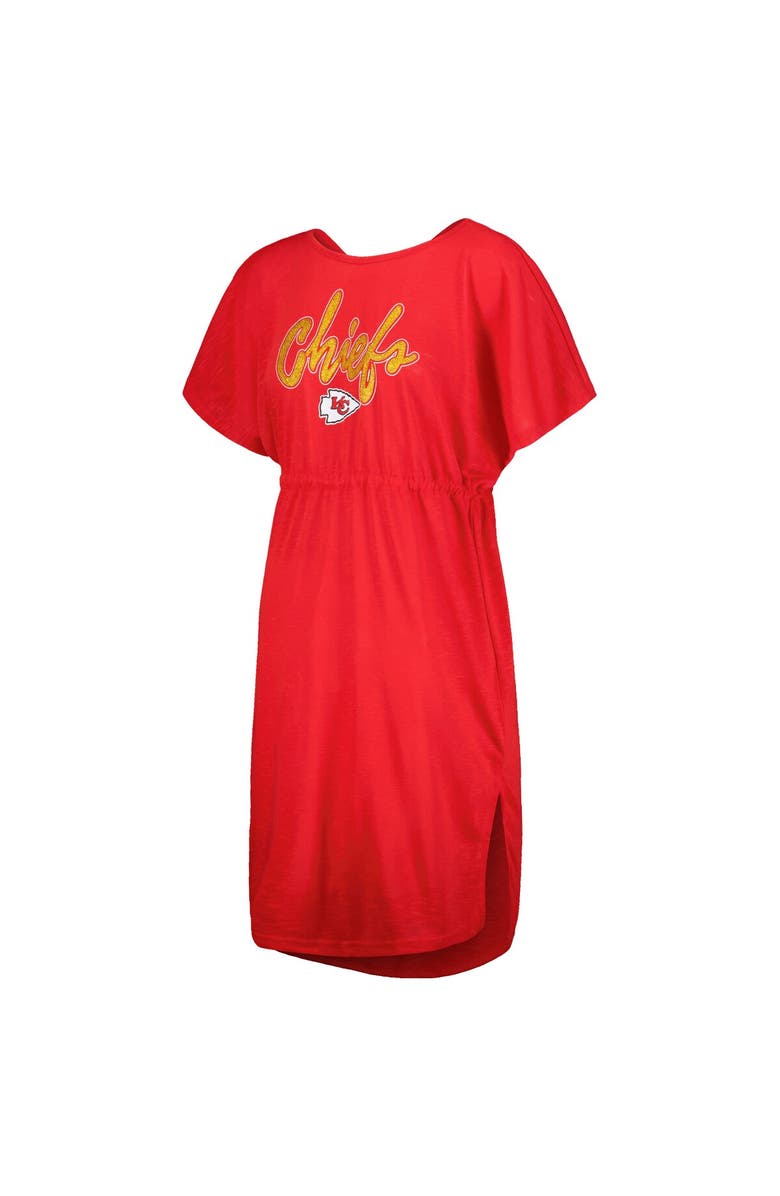 G-III 4HER BY CARL BANKS Women's G-III 4Her by Carl Banks Red Kansas City Chiefs Versus Swim Cover-Up, Alternate, color, Red