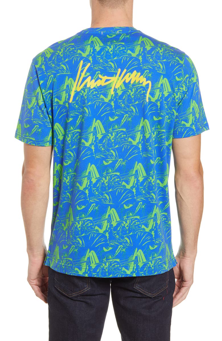 Robert Graham Aerobatics Pocket T-Shirt, Alternate, color, 