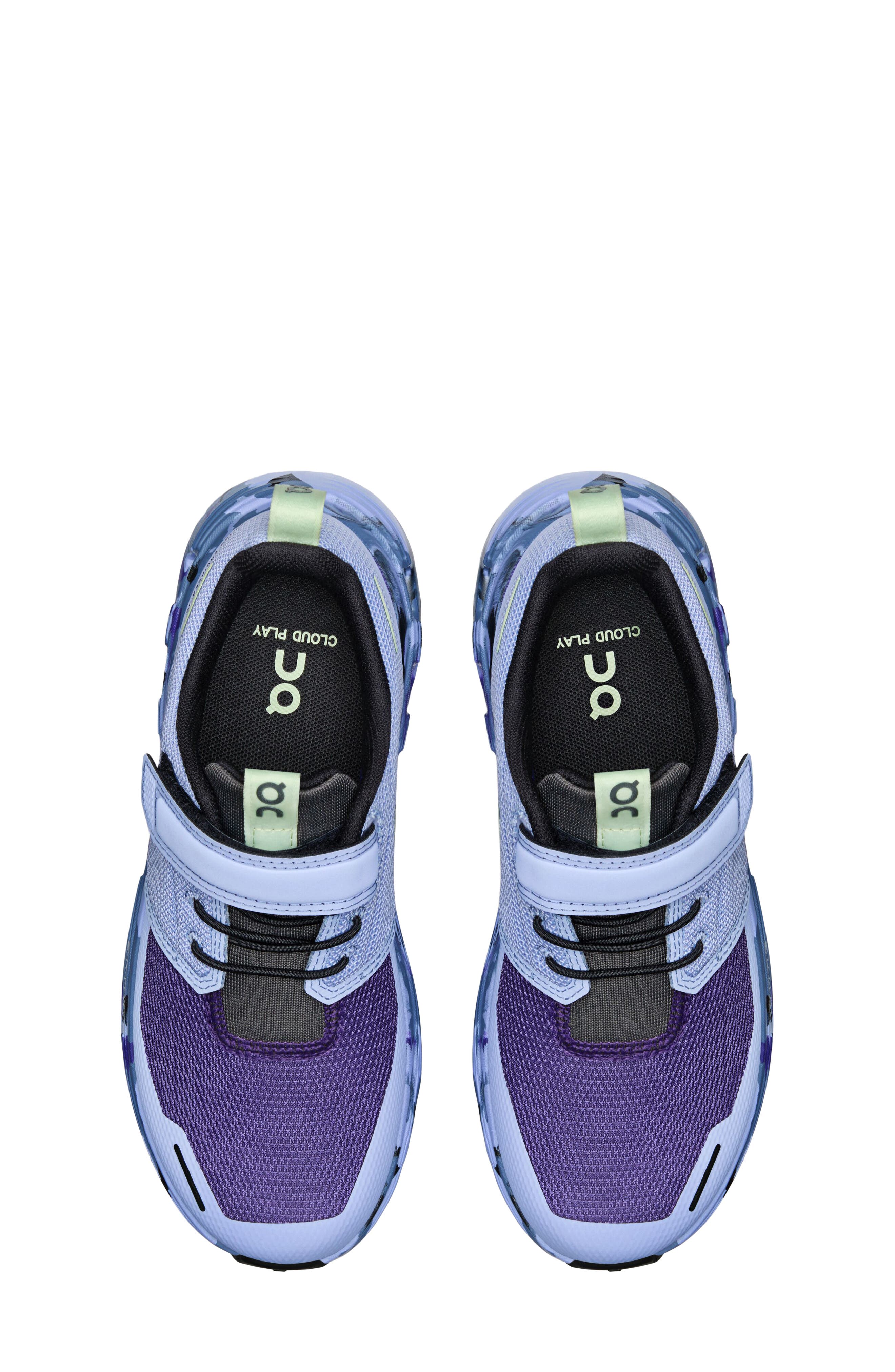 Kids' Cloud Play 2 Running Sneaker, Alternate, color, MYRTLE/ LIMA