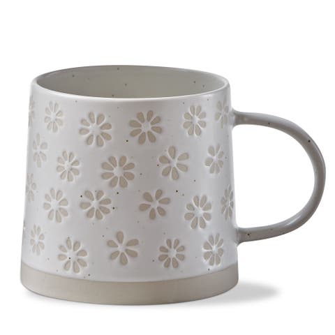 Fleur Mug Natural Stoneware Everyday