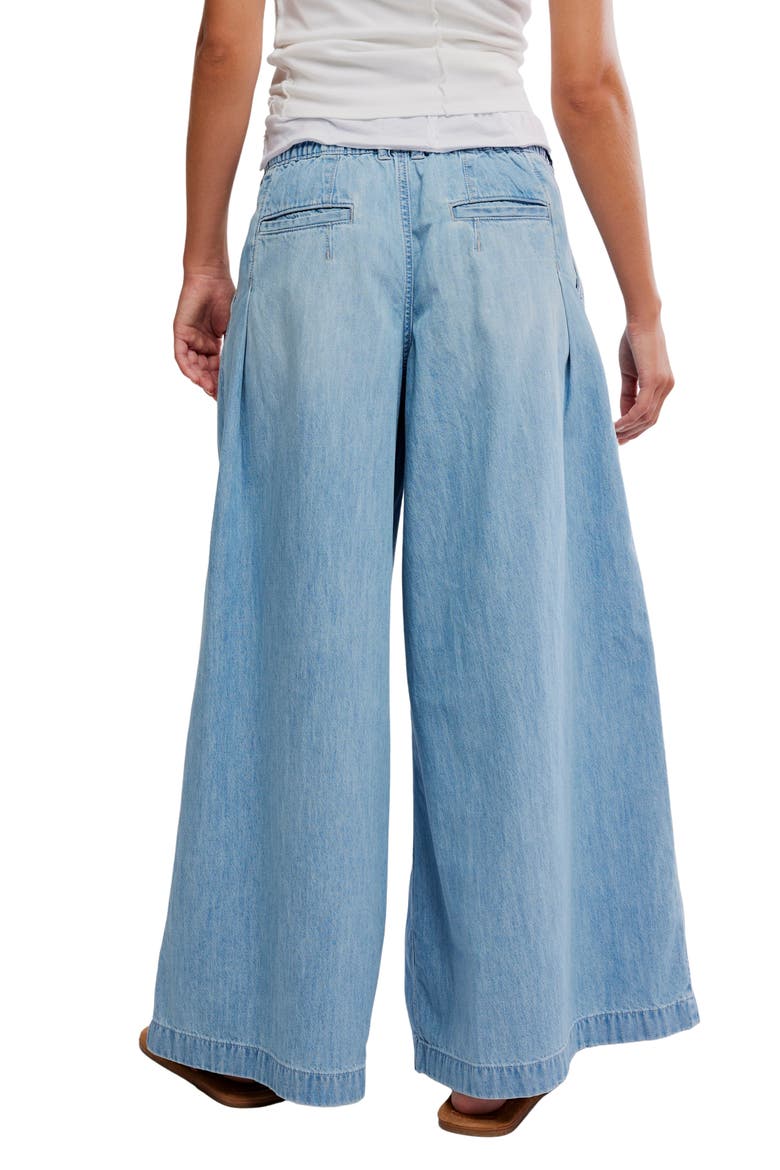 Scout Mid Waist Wide Leg Jeans, Alternate, color, CALIFORNIA BLUE