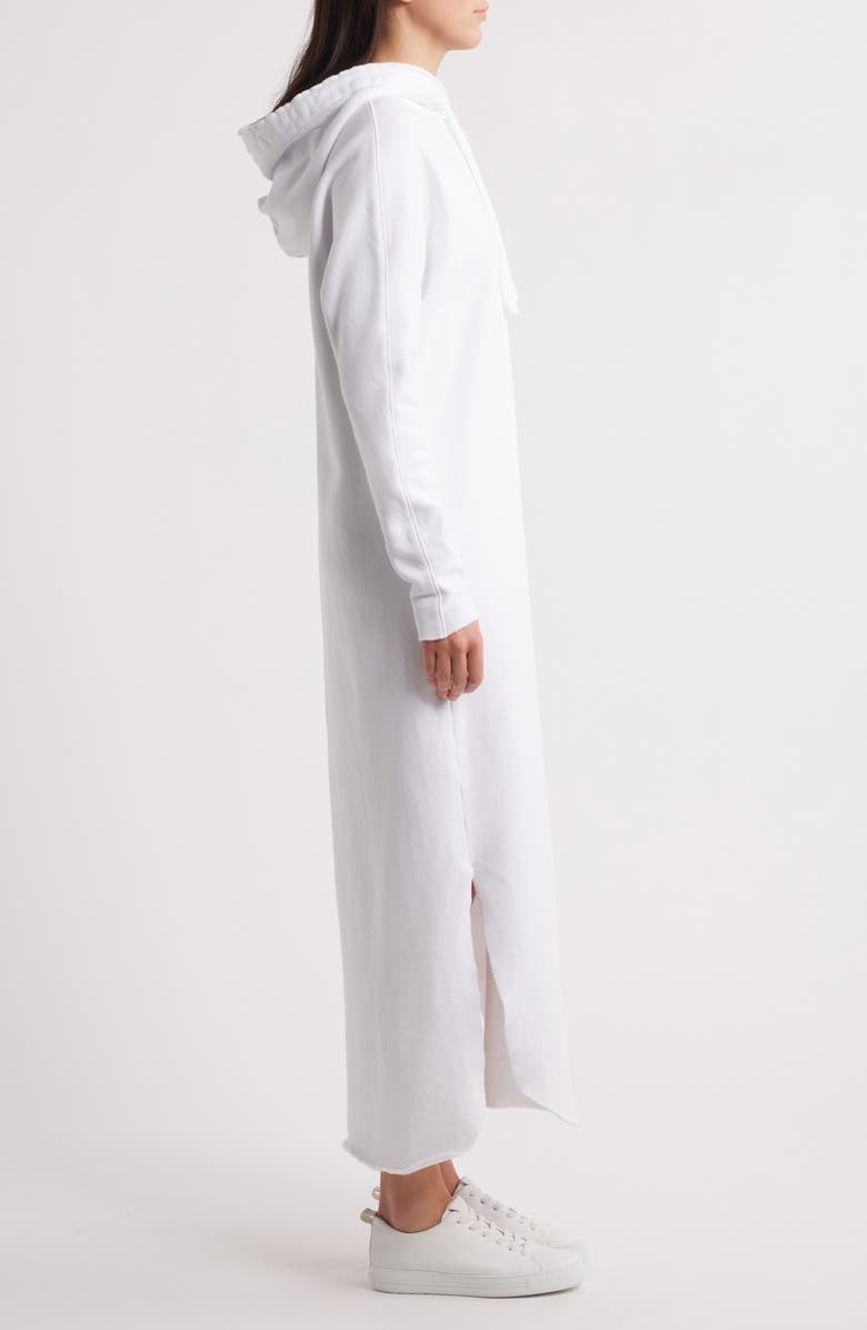 Frank & Eileen James Long Sleeve Hoodie Dress, Alternate, color, White