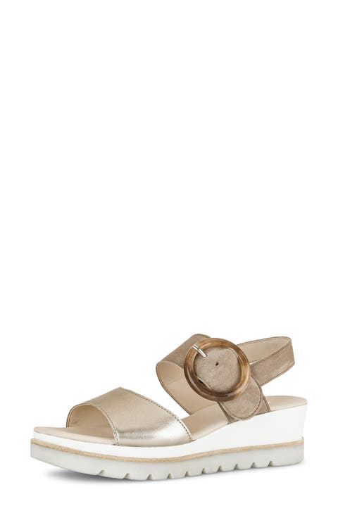 Slingback Wedge Sandal (Women)