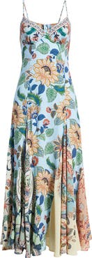 FARM Rio Floral Delight Sleeveless Maxi Dress