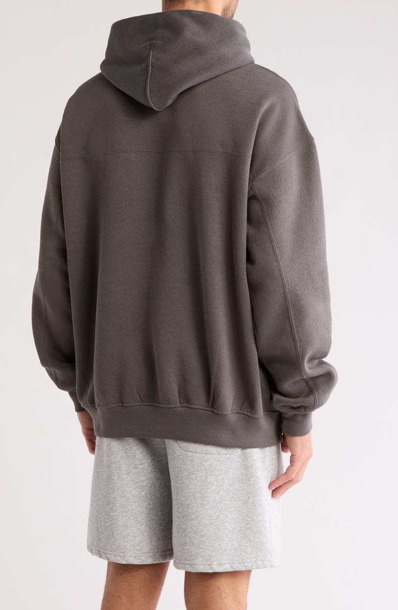 FLEECE FACTORY Heavy Hoodie Sweatshirt, Alternate, color, Washed Steel