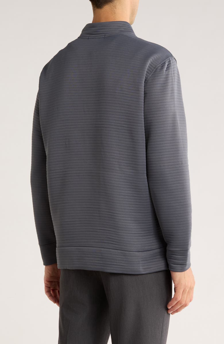 Robert Barakett Diego Quarter Zip Sweatshirt, Alternate, color, Cool Grey