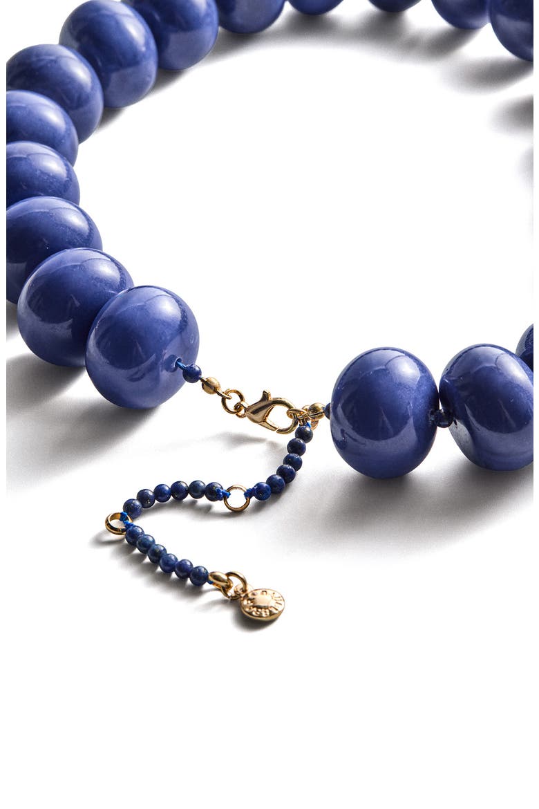 Joan Necklace, Alternate, color, NAVY