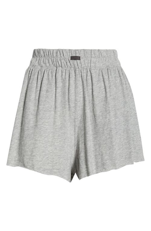 Lunya Organic Pima Cotton Sleep Shorts In Gray