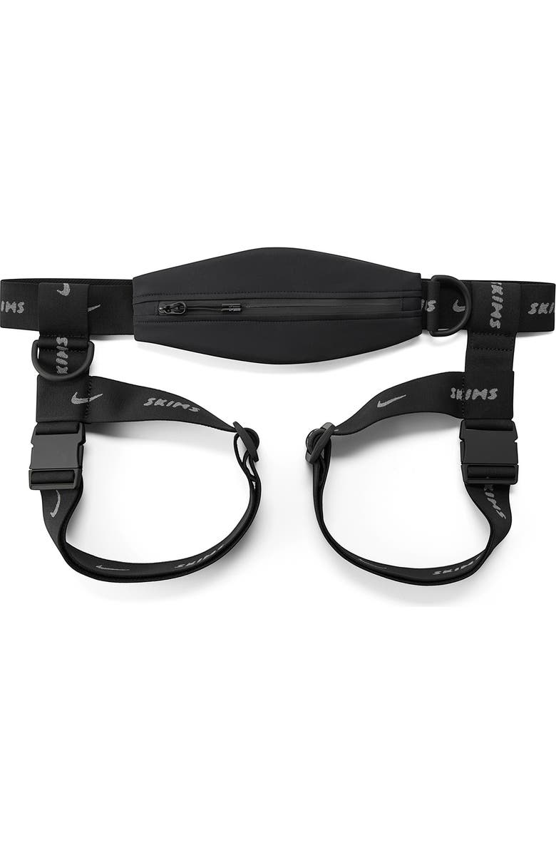 Nike Slim Waistpack, Main, color, Obsidian/ Silver