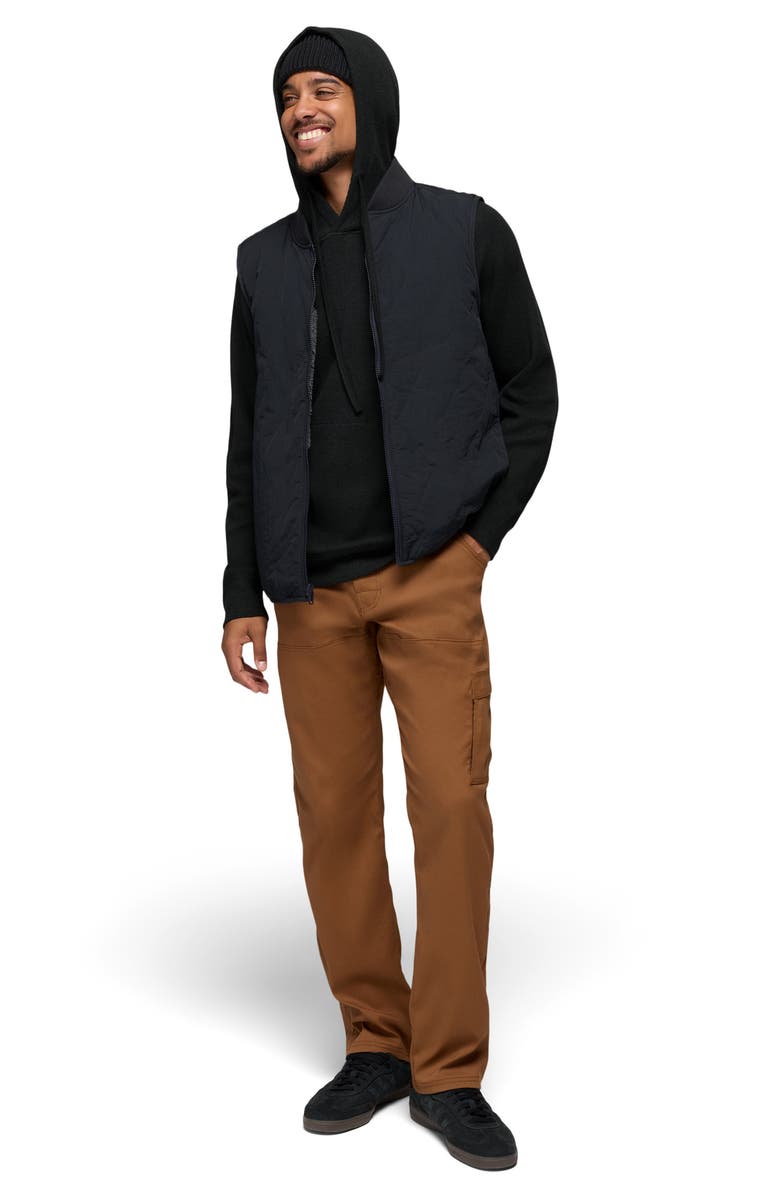 prAna Touchstone Hoodie, Alternate, color, Black Heather