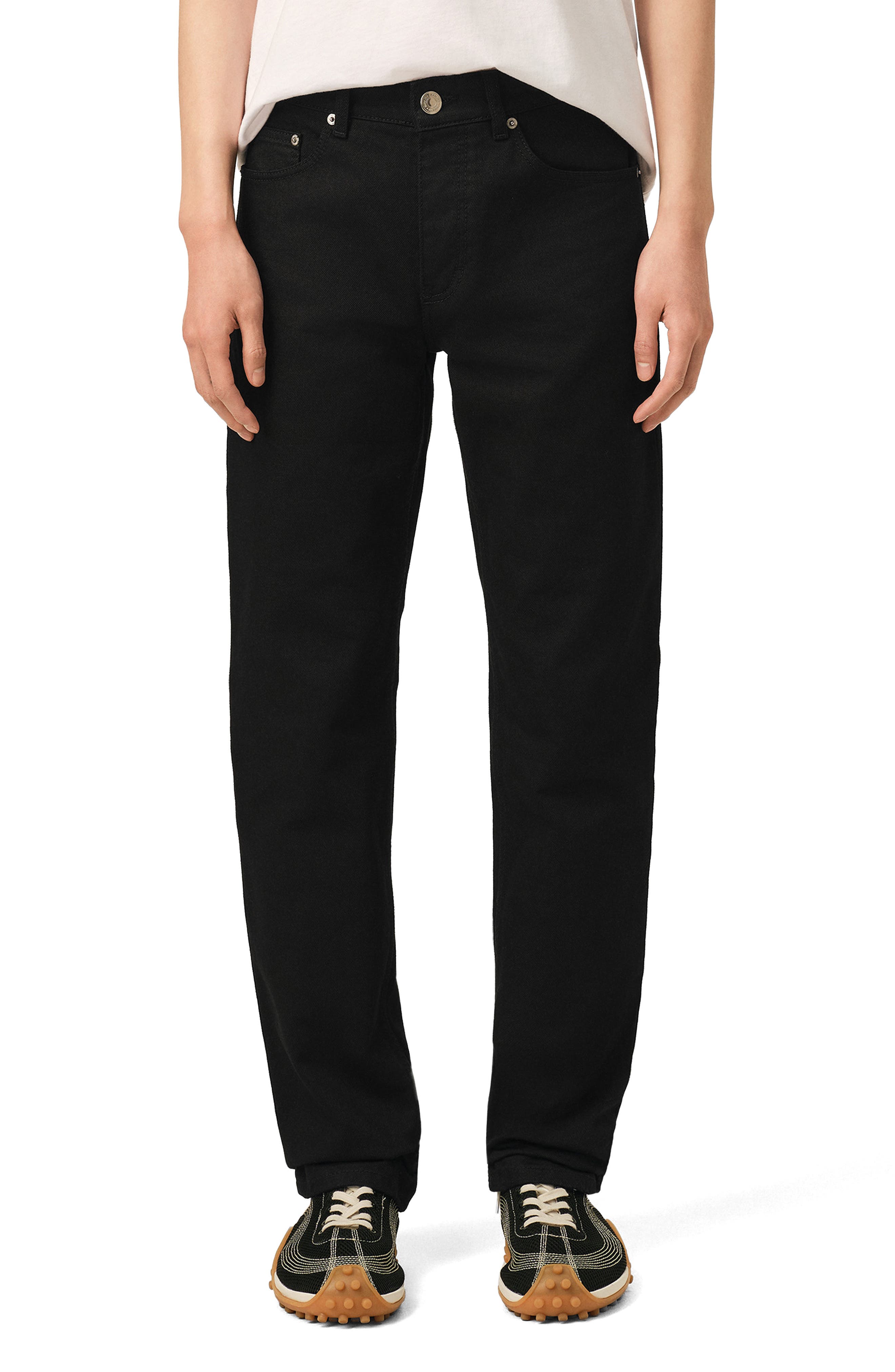 AMI Paris Mattiussi Classic Fit Regular Waist Straight Leg Jeans (Men ...